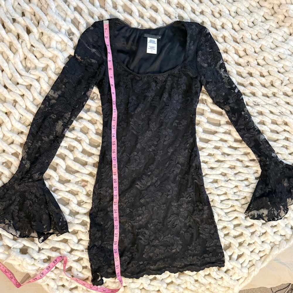 Black lace Guess dress